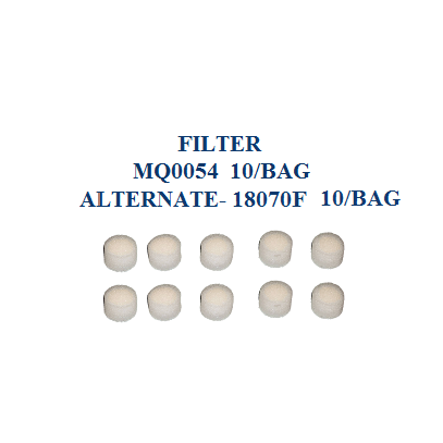 Replacement Filters for Nebulizers 10 Pack